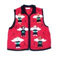 thumbnail image 1 of Vintage One of a kind Ugly Christmas Holiday Sweater Vest - Small, 1 of 1
