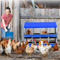 thumbnail image 4 of GloryStar Chicken Nesting Boxes for Chickens, 8/10 Hole Metal Roll Away Nest Box with Lid Cover for Chicken Coop, Easy Egg Collection and Egg Protection, Hen Roosting Boxes, 4 of 7