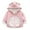 Pink, variant on MEZZALL Girls Boys Winter Clothes Baby Cotton Padded Jacket Children Wool Cartoon Animal Cotton Padded Coat Soft Dailywear, Grey, 3-6 Months