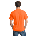 thumbnail image 3 of Gildan High Visibility Short Sleeve T-Shirt Hi Vis Workwear for Men 5.3oz T-Shirt Safety Orange S, 3 of 6