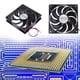 thumbnail image 3 of Ventilador Computadora Enfriamiento YD-1212025SH DC12V Enfriador 118x118x24mm 7 Aspas PC JShteea  Nuevo, 3 of 6