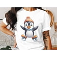 thumbnail image 2 of Funny Ice Skating Penguin Figure Skater Skate Dancer Gift T-Shirt Cool Ice Skating Dancing Birthday Holiday Presents Tshirt, 2 of 10
