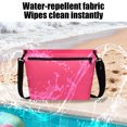 thumbnail image 5 of Waterproof Travel Toiletry Bag, Basic Pink Pvc Storage, Outdoor Swimming Drifting Space, Portable Phone Dry Pouch Build Build, Summer Travel Essential Gift Gift Gift, 5 of 7