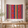thumbnail image 5 of Geometric Composed Numerous With Vertical Bands Varying Widths, Mystical Fantasy for Space Lovers, Galaxy Room Decor, Housewarming Gift, Tapestry Wall Hanging for Bedroom and Dorm, 5 of 7
