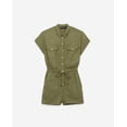 thumbnail image 1 of The Kooples Combishort en Jean Combinaison Short Kaki ( 1 ), 1 of 2