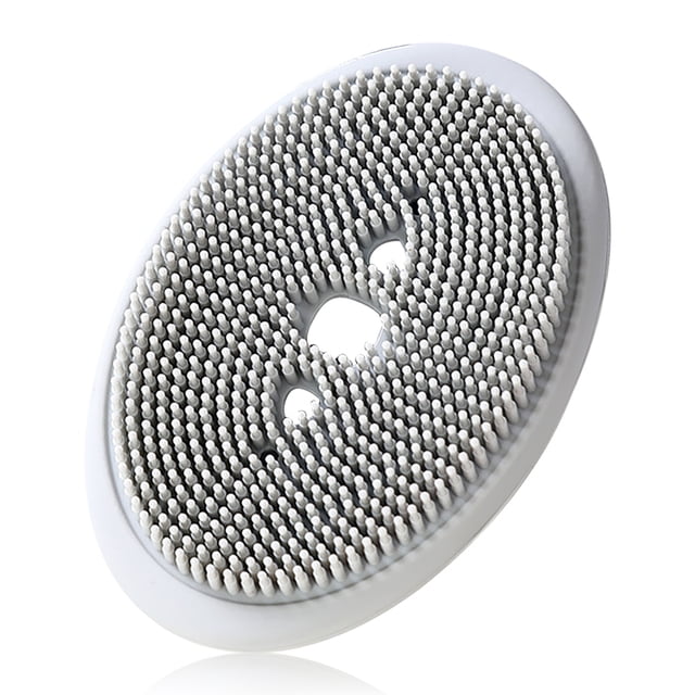 Injueey Soporte de caja multifuncional Bandeja de almacenamiento antideslizante de silicona elástica con cepillo Accesorios de baño y cocina para Almacenamiento y organización del hogar gris Injueey HA012105-04
