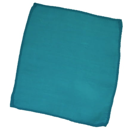 London Magic Works Magicians Silks With Tricks (turquoise, 6 inch)