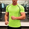 thumbnail image 2 of Men’s Compression Base Layer Long Sleeve Quick Drying High Elastic Fitness Top, 2 of 6