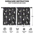 thumbnail image 2 of Blackout Kids Curtains,Halloween Spider Web and Skulls Pattern Childrens Insulated Curtains Set Of 2,Bedroom Essentials,Toddler Room Decor 42"x54", 2 of 5