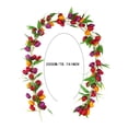 thumbnail image 3 of JHEHF 6.56 Ft Easter Garland Floral Hanging Rustic Spring Flower String for Mantle Gifts Home Decor Wall Window Table Seasonal Decoration Wreath Making, 3 of 9