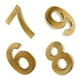 thumbnail image 1 of Letreros de dirección de puerta con números dorados, adhesivos para decoración de puertas de casa 6 7 8 9, 1 of 9