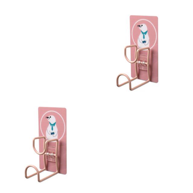 Moyic Gancho de montaje en pared sin perforaciones para ahorrar espacio colgador plegable sin rastro fuerte ventosa estante de pared inodoro Type3 NO3