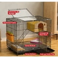 thumbnail image 3 of Premium Outdoor Pet Rabbit Cage The Perfect Home Rabbit Villa & Snuggly Rabbit Nest for Your Beloved Bunny, 3 of 3
