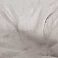 thumbnail image 5 of Noble House Brenizer Fabric and Faux Leather 5 Foot Two Toned Bean Bag, Light Gray and Coffee Brown, 5 of 9