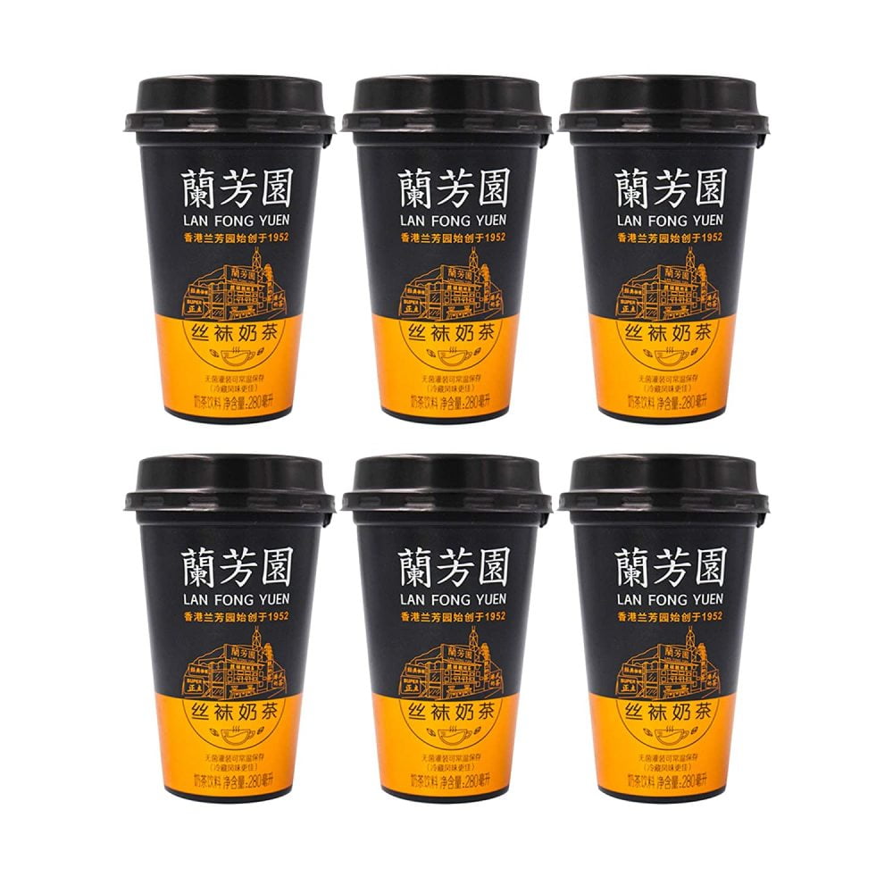 海外並行輸入正規品 Orchard Hill Pack Of 6 香港 芳园 正宗港式 袜奶茶 盖即 Lan Fong Yuen Hong Kong Style Milk Tea Ready To Drink 280ml Nanomaterialpowder Com