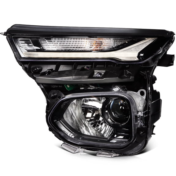 ECCPP Headlight assembly Fit 2021-2023 for Chevy Trailblazer Black Housing Left Side Headlight GM2502520