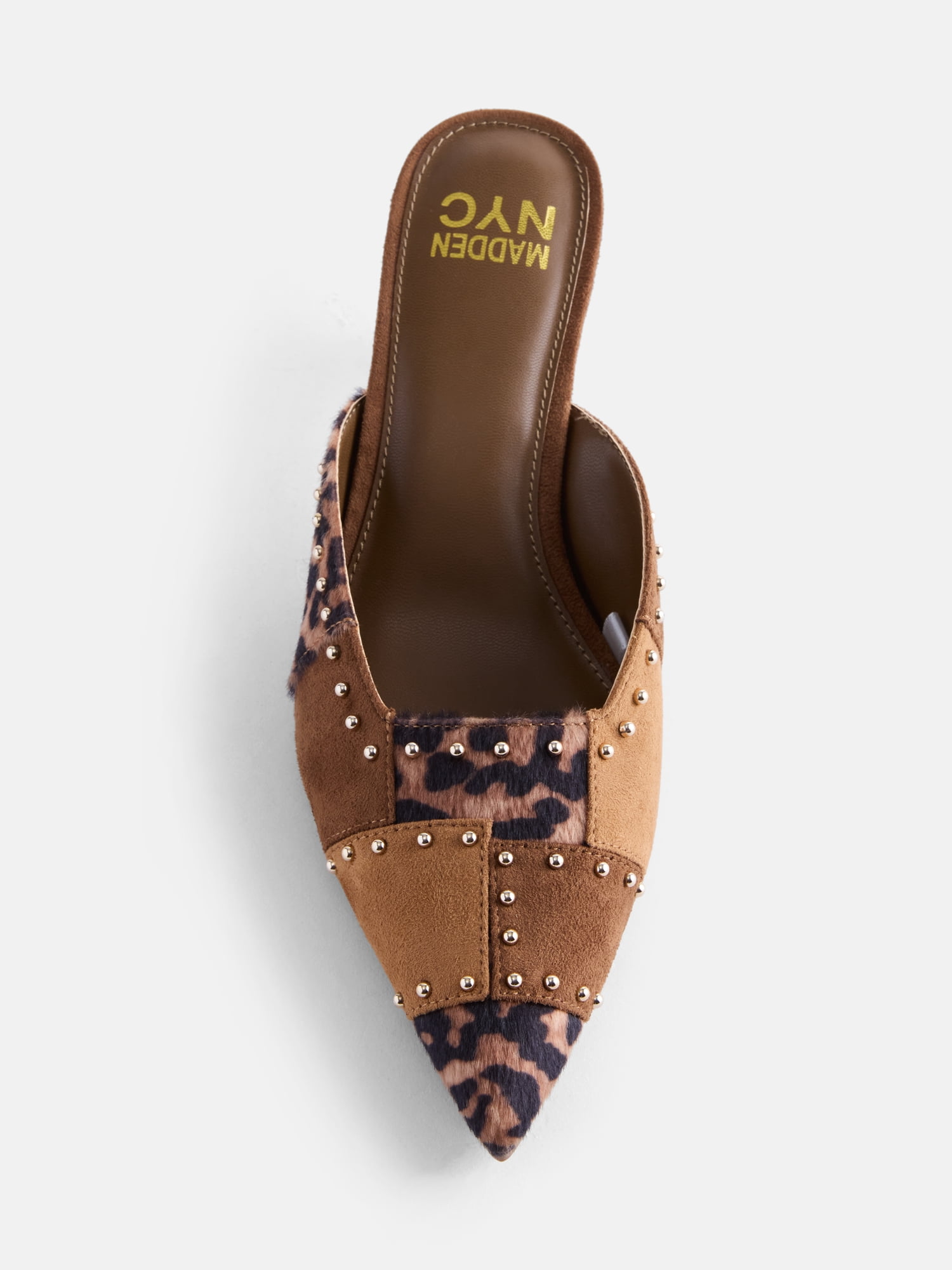 Madden NYC Women's Studded Mule Heels