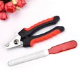thumbnail image 3 of Pet Nail Clippers with Rubbing Burr Suit Dogs Claw Care Trimmer - Razor Sharp Blades - Cats Grooming Nail Cutter for All Pets, 3 of 6