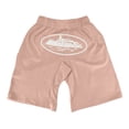 thumbnail image 1 of Maojin Pantalones cortos deportivos informales con estampado hawaiano para playa, a la moda para hombre, 1 of 2