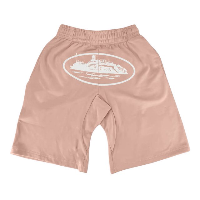 Maojin Pantalones cortos deportivos informales con estampado hawaiano para playa, a la moda para hombre