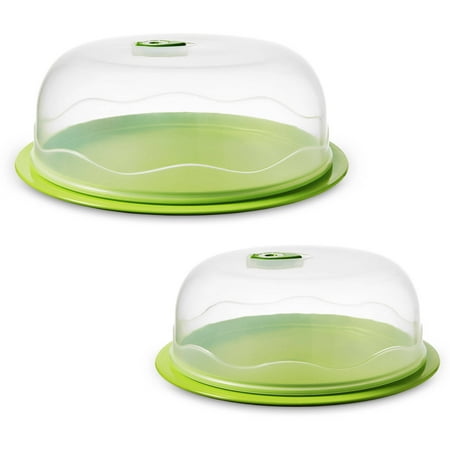 * Clearance * Ozeri INSTAVAC Ready-Serve Domed Food Storage Container, BPA-Free 4-Piece Nesting Set with Vacuum