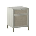 thumbnail image 2 of Twin Star Home Coastal 1-Drawer Night Stand with USB Charging, 2 of 12