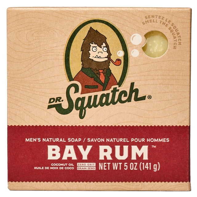Dr. Squatch Bay Rum Bar Soap