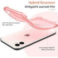 thumbnail image 3 of IBAOLEA Étui Compatible avec iPhone 11 pro max, avec Protection Antichoc aux 4 Coins Rose, 3 of 7