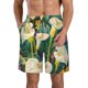 thumbnail image 1 of Fotbe Tropical Floral Jungle Trajes de Baño Estampados para Hombre, Shorts de Verano de Secado Rápido, Ropa de Playa, Bañadores-Small, 1 of 6