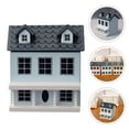 thumbnail image 3 of Maison Miniature Modèle Petite Maison en Bois Maison Décorative Modèle Maison Adorable Mini Maison, 3 of 9