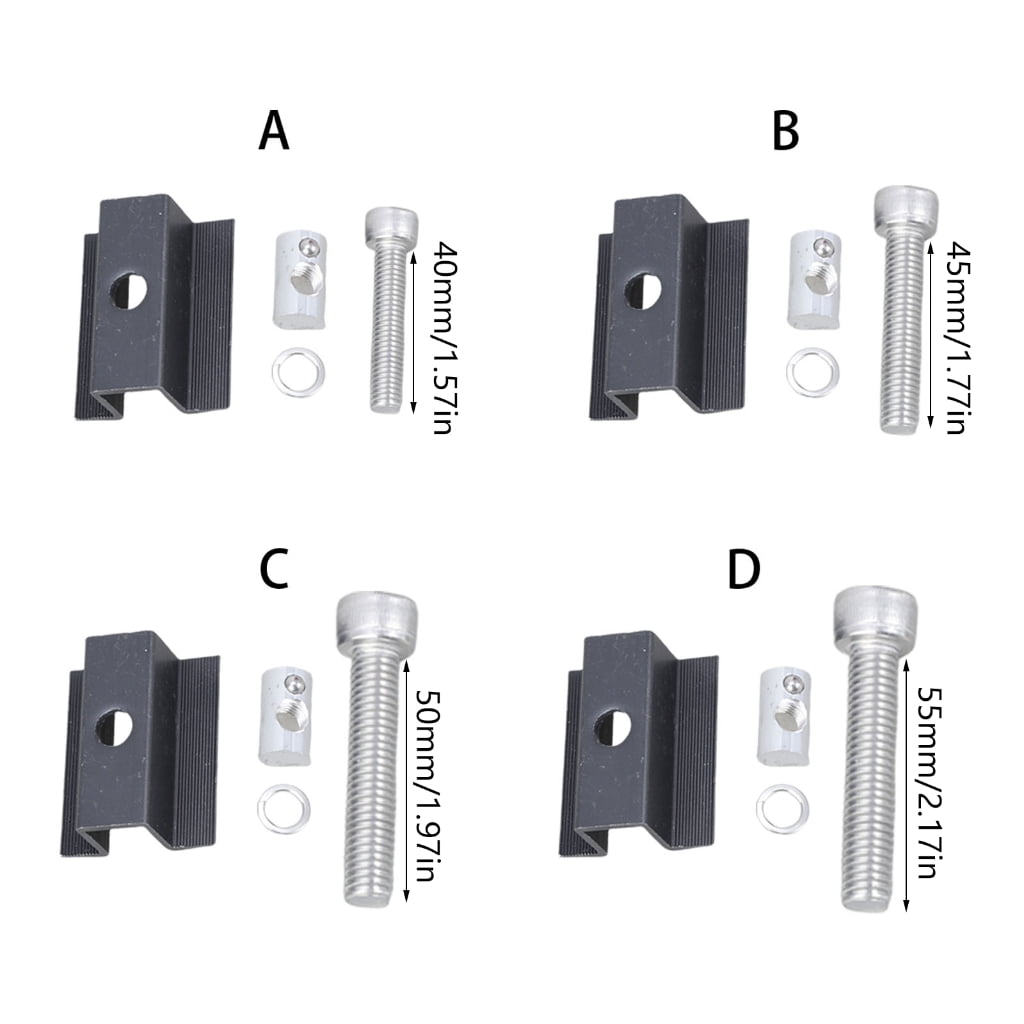 20 Pack Solar Modules Z Brackets With Screws Adjustable Edges Clamps for Balconies Roof Motorhome Mounting Daily Use