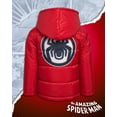 thumbnail image 5 of Marvel Spider-Man Boys Snow Suit Set - 2 Piece Spidey Miles Morales Insulated Boys Ski Jacket & Snow Bib, 5 of 7