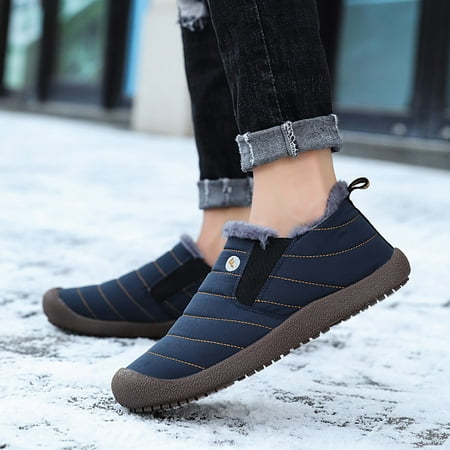 

New Years Eve Outfit Womens Boots Shoes Winter Snow Boots For Womenfashion Winter Women Snow Boots Flat Soft Bottom Non Slip Plush Warm And Comfortable Slip On Solid Color Simple S