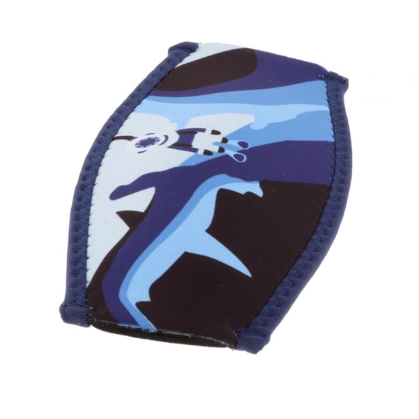 Funda de neopreno Zulema para correa de máscara de buceo Azul oscuro