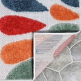 thumbnail image 6 of Superior Feather Modern Bohemian Indoor Outdoor Area Rug, 8' x 10', Multicolor, 6 of 6