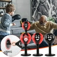 thumbnail image 1 of Fiudx Saco de Boxeo de Mesa para Aliviar El Estrés, Diseño de Cuero Resistente, Base con Ventosa Resistente, Herramienta de Entrenamiento Versátil, Uso En Oficina y Hogar, Altura Compacta de 37 Cm., 1 of 7