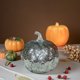 thumbnail image 4 of Hogar y cocina, Decoración del hogar, Decoración navideña, Lámpara de calabaza de vidrio LED, Accesorios de escena de decoración de Halloween, Linterna de calabaza de vidrio, 4 of 6
