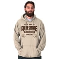 thumbnail image 5 of What An Awesome Grandpa Looks Like Hoodie Hooded Sweatshirt Men Brisco Brands 2X, 5 of 6