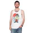 thumbnail image 7 of Big Trouble Little China Fu Manchu Adult White Tank Top, 7 of 7