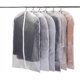 thumbnail image 1 of 6 Pack Moth Proof Clothes Covers with Zipper for Wardrobe Storage - 60 x 100cm (White Zipper), 1 of 4