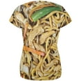 thumbnail image 2 of Chicken Lo Mein Costume All Over Womens T Shirt Multi X-LG, 2 of 2