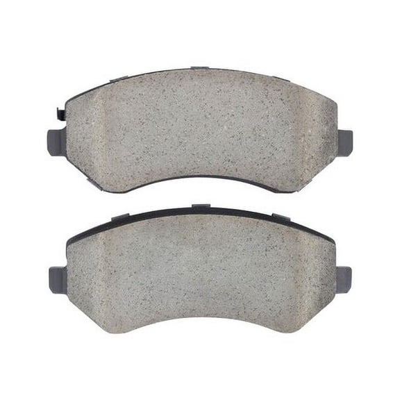Mpa Electrical 1003-0856C Quality Built Black Series Ceramic Brake Pads W/