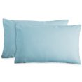 thumbnail image 2 of Bare Home Flannel Pillowcase Set, 100% Cotton, Heavyweight, King, Set of 2, Light Blue, 2 of 5