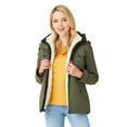 thumbnail image 2 of Free Country Women's Cascade Canvas 3-in-1 Systems Jacket Olive Vine L, 2 of 7