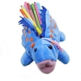 thumbnail image 3 of Estuche de papelería Minache de peluche con diseño de perro o dinosaurio para mujer, neceser (8094 + Ornitorrinco), 3 of 6