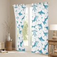 thumbnail image 3 of Feelyou Marine Shark Animal Curtains Pack of 2 (42x84 Each), Stars Curtains Blackout, 3 of 6