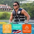 thumbnail image 5 of Open Box TRC Recreation Super Soft XXL Life Jacket Vinyl Coated Foam Swim Vest, 5 of 8