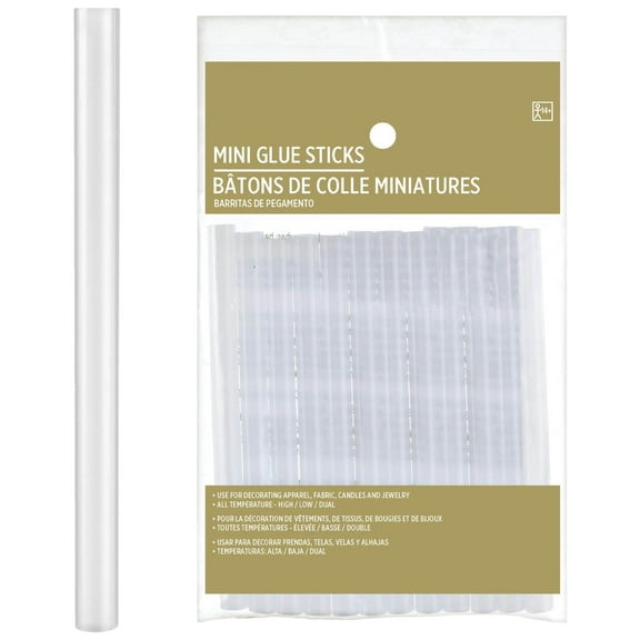 Mini All Temperature Glue Gun Sticks (12pcs)