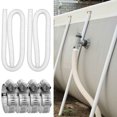 thumbnail image 4 of YOBOLK Pool Pool Hoses for Above Ground Pools Double Tube And Four Buckles Replacement Of Water Of Inflatable Hot Spring Swimming Pool Hose Is Suitable For 300/330/530/1000 Gallon Swimming Pool Pump, 4 of 5