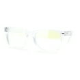 thumbnail image 1 of Boys Plastic Horn Rim Blue Light Blocking Computer Glasses Clear, 1 of 3